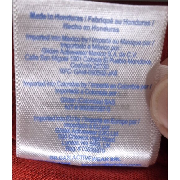 Vtg  Wrestling Shirt Sleeveless Hulkamania Spellout Red Hulk Hogan Men's Size XL - Picture 8 of 9